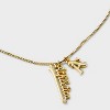 Bijoux Sport by Luv Aj MLB Gold Charm Necklace - 4 of 4