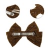 Unique Bargains Cute Rhinestones Bow Spring Hair Clips 1 Pc - 3 of 4