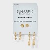 SUGARFIX by BaubleBar For the New Year Earring Set - Gold - 2 of 3