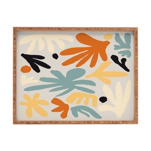 DorisciciArt Botanic market beige Rectangular Tray - Deny Designs - 1 of 2