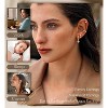 25 Pcs Hypoallergenic Earrings for Sensitive Ears Surgical Stainless Steel Earrings for Women Dainty Flat Back Earring Studs Hoop - 4 of 4
