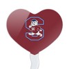 South Carolina State Primary Logo Heart Love Cupcake Picks Toppers Decoration Set of 6 - 2 of 4
