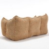 PAGED Modern Square Bean Bag Chair with Armrests, High-Resilience Lazy Sofa for Adults, Comfy Chair for Living Room, Bedroom - 4 of 4