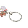Unique Bargains Christmas Keychain Double Ring Zinc Alloy Multi-colored 1 Pc - 3 of 3