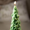 Vance Kitira 12.5" Rhapsody Tree Candle, Green - 2 of 4