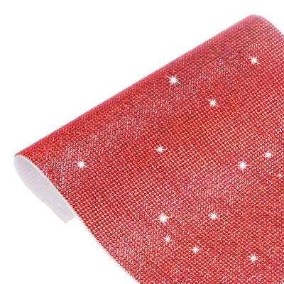 Unique Bargains Crystal Rhinestone Sheet Self Adhesive DIY Crafts Sticker 1 Pc