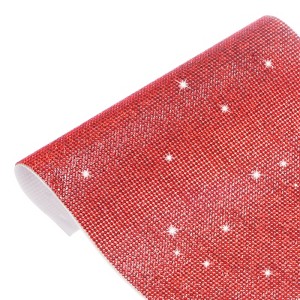 Unique Bargains Crystal Rhinestone Sheet Self Adhesive DIY Crafts Sticker 1 Pc - 1 of 4