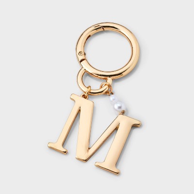 Initial and Simulated Pearl Handbag Charm - A New Day™