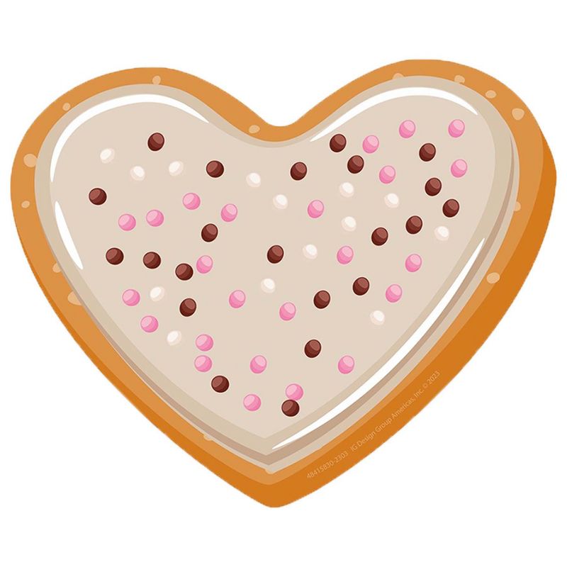 Eureka® Heart Cookies Paper Cut-Outs, 36 Per Pack, 3 Packs, 4 of 6