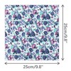 INSPIRE CHIC Men's Regular Fit Polyester Floral Pattern Pocket Squares - 2 of 4