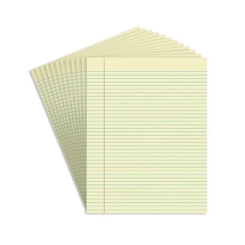 Luxpaper 8 1/2 x 11 Paper, Pastel Canary, 50/Pack