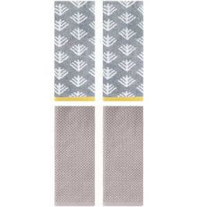 REGALWOVEN 4 Pcs Cotton Bathroom Hand Towels for Home Decor - 1 of 4