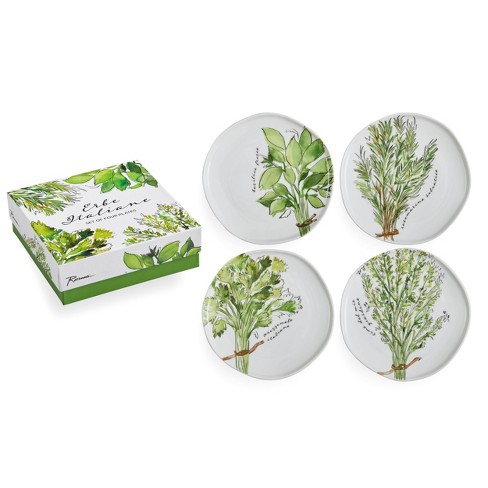 Rosanna Accessories Make the Woman Salad Plates Set of 4 8 1/8