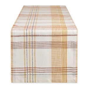 Design Imports Veranda Plaid Table Runner - 1 of 4