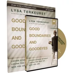 Good Boundaries and Goodbyes Study Guide with DVD - by  Lysa TerKeurst (Paperback)