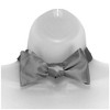 Men's Solid Color 2.75" x 4.75"  Adjustable 16" - 22" Self-Tie Bow Tie for Tuxedo & Wedding - 2 of 3