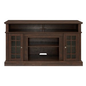 Vynxaria Classic TV Media Stand, Modern Entertainment Console for TVs Up to 65'', Espresso, 58.25"W x 15.75"D x 32"H - 1 of 4