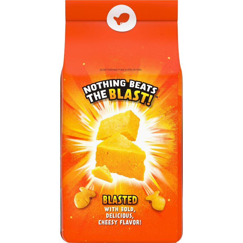 Pepperidge Farm Goldfish Flavor Blasted Extra Cheddar Snack Crackers, 4 of 8
