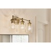 Kichler Lighting Winslow 3 - Light Vanity in  Natural Brass - 4 of 4