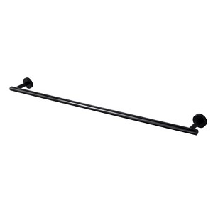 WOWOW 36 in. Stainless Steel Wall Mounted Single Towel Bar in Brushed Nickel - 1 of 4