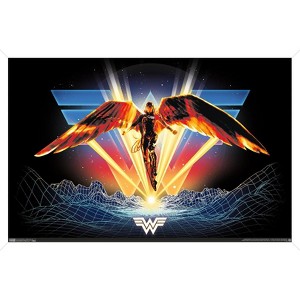 Trends International DC Comics Movie - Wonder Woman 1984 - Wings Framed Wall Poster Prints - 1 of 4