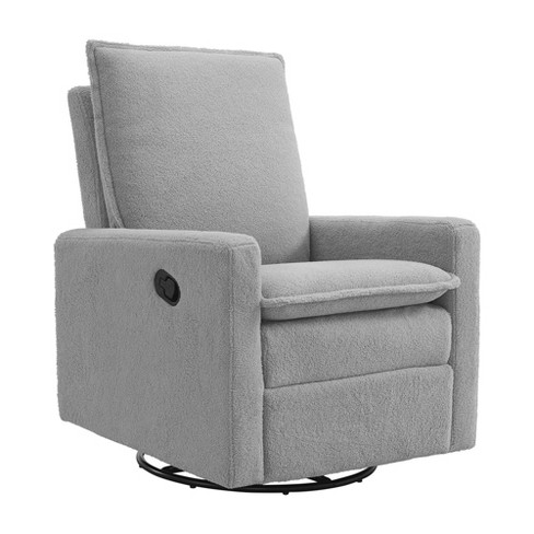 Oxford Baby Uptown Nursery Swivel Glider Recliner Chair Koala Gray Target