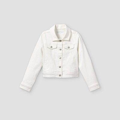 Girls' Jean Jacket - Cat & Jack™ White M