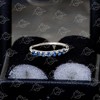 Jewelry Avalanche Unisex 20G 14K Gold 7-stone Blue Sapphire Nose Hoop, 8mm(5/16") Nose Ring - 2 of 4