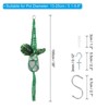 Unique Bargains Indoor Outdoor Decoration Handmade Macrame Hanging Planter Flower Pot Hanger 2 Pcs - 2 of 4