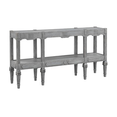 Victoria Console Table Gray - Treasure Trove Accents