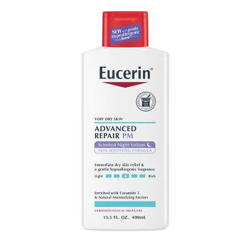 Eucerin Advanced Repair Scented Night Body Lotion - 13.5 fl oz