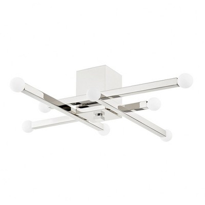 Mitzi Dona 8 - Light Flush Mount in  Polished Nickel