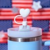 CharCharms 4pk Americana Hot Dog Straw Toppers - 4 of 4