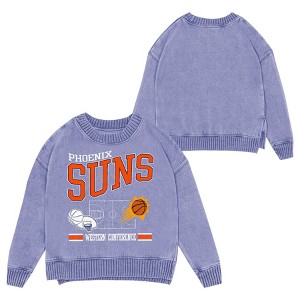 NBA Phoenix Suns Kids' Crew Fleece Sweatshirt - 1 of 3