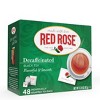 Red Rose Naturally Decaffeinated Black Tea with 48 Individually Wrapped Tea Bags Per Box (Pack of 6) - 2 of 4