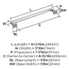 Amerock Lintel Pull for Cabinets, Drawers, and Furniture - 4 of 4