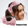 Unique Bargains Women's Fashion Satin Bow Knot Headband 0.31 Inch Wide 1 Pc - 2 of 4