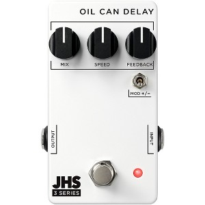 JHS 3 Series Oil Can Delay Effects Pedal White - 1 of 2