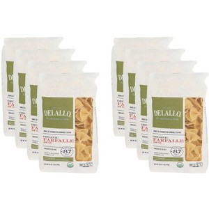 Delallo Pasta Semolina Farfalloni - Pack of 8 - 16 oz - 1 of 2