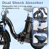 EVERCROSS EK6 Electric Bike: 20" Fat Tire, 750W, 48V - 4 of 4