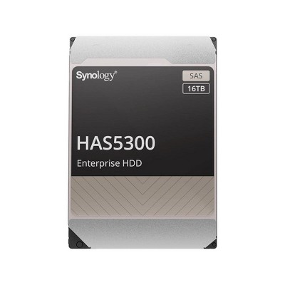 Synology HAS5300 HAS5300-16T 16 TB Hard Drive - 3.5" Internal - SAS (12Gb/s SAS) (Manufacturer Refurbished)