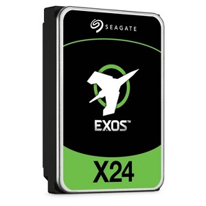 Seagate Exos X24 16TB Enterprise Internal Hard Drive HDD - 6GB/s SAS 7200RPM 2.5M MTBF (ST16000NM002H) - 1 of 4