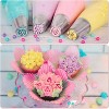 Angel Sar 236 Piece Cake Decorating Kit with Storage Case, Frosting Piping Set with 36 Numbered Tips, Disposable Bags - 2 of 4