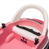 TopComfy Baby Walkers Kids Ride On Bumper Car Kids Toy Kids Fun Gift Five Point Safety Belt Two Wheel Drive for Kids, Pink, 25.9"*23.15"*11.42" - 3 of 4