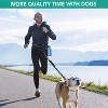 PetAmi Heavy Duty Hands-Free Waist Leash for Dog Walking Jogging Hiking, Bungee Belt with Padded Dual Handle for All Size Pet up to 150 lbs - 4 of 4