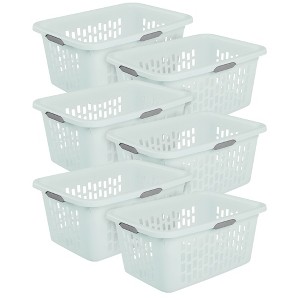 Sterilite Laundry Basket, Plastic Hamper with Handles - 1 of 4