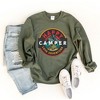 Simply Sage Market Women's Happy Camper Badge Gildan Sweatshirt - 2 of 2