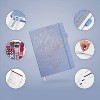 Undated PRO Schedule Planner Weekly/Monthly 8.5"x11" Periwinkle - Legend Planner: Ribbon Marker, Adult & Teen Use - 2 of 4