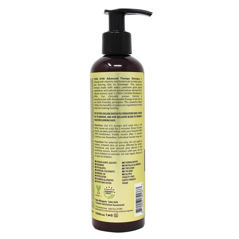 Pura d'or Advanced Therapy Shampoo, 4 of 8
