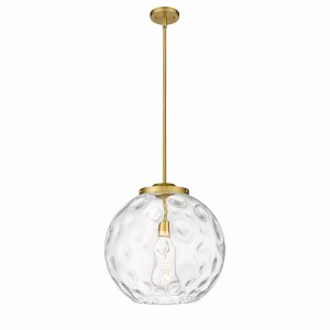 Athens Water Glass - 1 Light Pendant In Industrial Style-17.13 Inches Tall and 15.75 Inches Wide - 1 of 1